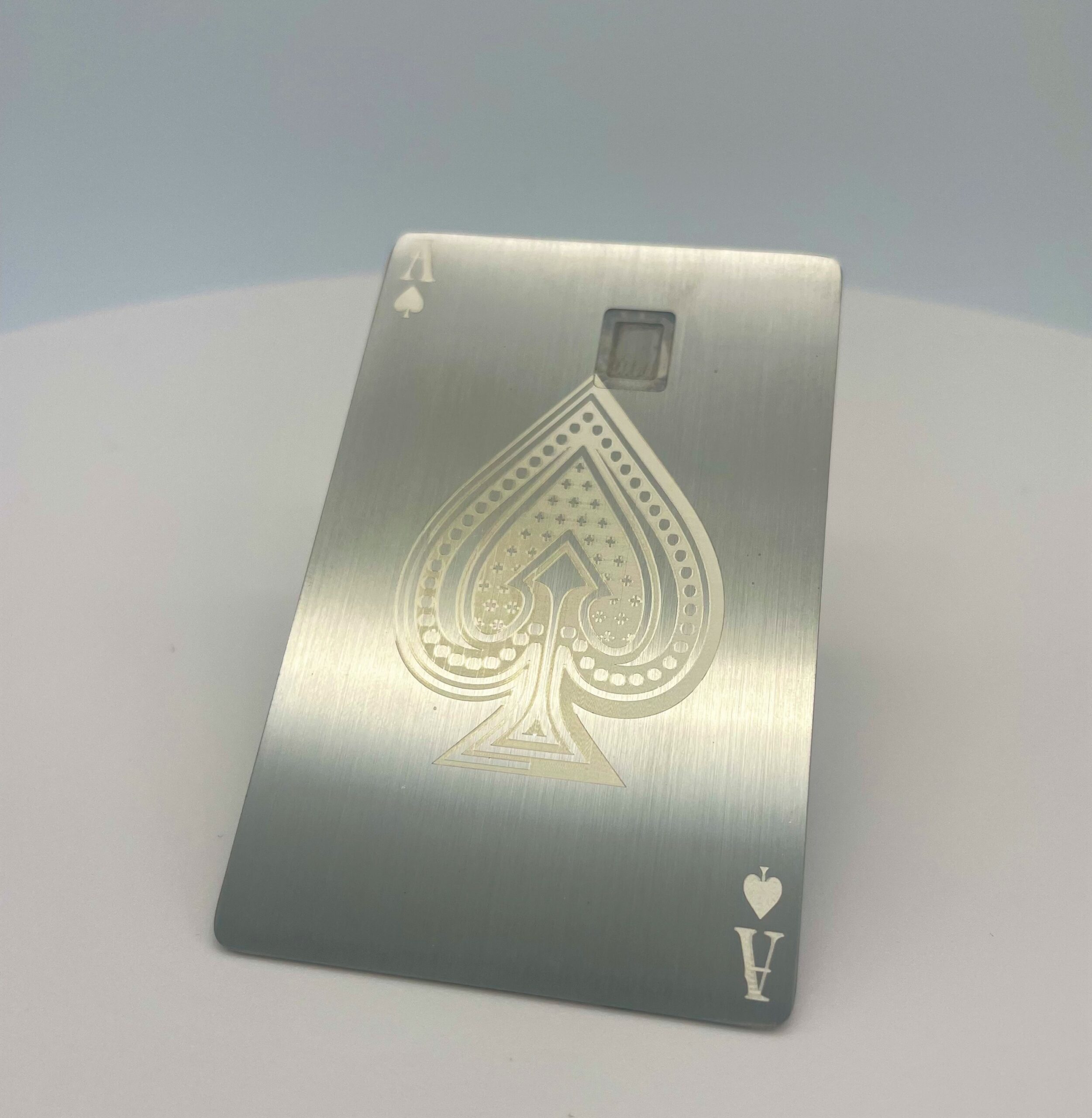 Credit Card Skin ace of Spades 