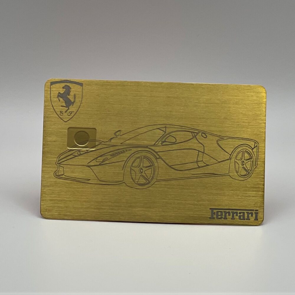 Ferrari V1 – Custom Card